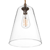 Evesham Pendant Light in Antiqued Brass