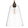 Evesham Pendant Light (ES) in Antiqued Brass