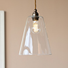 Evesham Pendant Light (ES) in Antiqued Brass