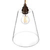 Evesham Pendant Light (ES) in Antiqued Brass