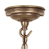 Hall Lantern in Antiqued Brass