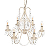 Queensbury Pendant with Octagons in Old Ivory