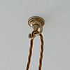 Pendant Flex Ceiling Hook in Antiqued Brass