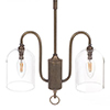 Kersey Pendant Light in Antiqued Brass