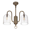 Kersey Pendant Light in Antiqued Brass