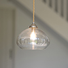 Bella Pendant Light in Antiqued Brass