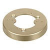 Georgian Lighting Pattress in Burnished Brass