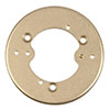 Georgian Lighting Pattress in Burnished Brass