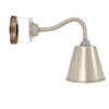 Club/Holt/Fisher Lighting Pattress in Antiqued Brass