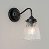 Club/Holt/Fisher Lighting Pattress in Matt Black