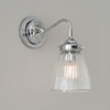 Club/Holt/Fisher Lighting Pattress in Nickel