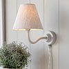 Carrick Plug-in Wall Light (Up) in Clay