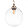 Richmond Pendant Light in Antiqued Brass