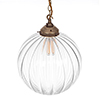 Greenwich Pendant Light in Antiqued Brass