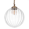 Greenwich Pendant Light in Antiqued Brass