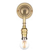 Brooke Wall Light In Burnished Brass
