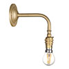 Brooke Wall Light In Burnished Brass