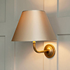 Brooke Wall Light in Antiqued Brass