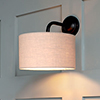 Brooke Wall Light in Matt Black