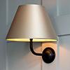 Brooke Wall Light in Matt Black