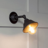 Salthouse Wall Light in Matt Black