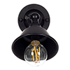 Salthouse Wall Light in Matt Black