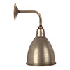 Barbican Wall Light in Antiqued Brass