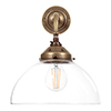 Shotley Wall Light in Antiqued Brass