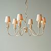 Tulip Pendant Light in Old Ivory