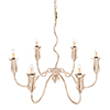 Tulip Pendant Light in Old Ivory