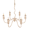 Tulip Pendant Light in Old Ivory