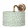 Carrick Pull Cord Wall Light (Down) in Antiqued Brass