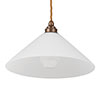 Drayton Pendant in Antiqued Brass ES | Handcrafted, Quality Vintage-style Ceiling Pendants