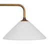 Drayton Triple Bar Pendant in Antiqued Brass