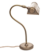 Peterhouse Desk Lamp in Antiqued Brass