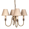 Gloucester Pendant Light in Antiqued Brass