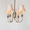 Gloucester Pendant Light in Antiqued Brass