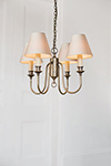 Gloucester Pendant Light in Antiqued Brass