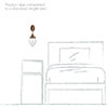 Iona Fluted Wall Light in Antiqued Brass