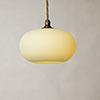 Hampstead Jade Green Pendant Light In Antiqued Brass