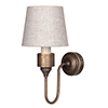 Maldon Wall Light in Antiqued Brass