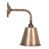 Dulwich Wall Light in Antiqued Brass