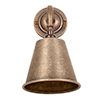 Dulwich Wall Light in Antiqued Brass