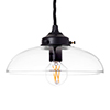 Hudson Pendant in Matt Black