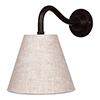 Carrick Wall Light in Matt Black