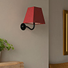 Carrick Wall Light in Matt Black