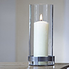 Penfold Hurricane Lamp in Polished