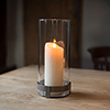 Penfold Hurricane Lamp in Polished