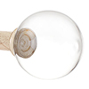 25mm Glass Finial in Old Ivory