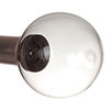 38mm Glass Finial in Polished